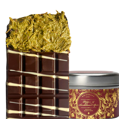 Dubai Chocolade Reep + Geurkaars bij uw bestelling